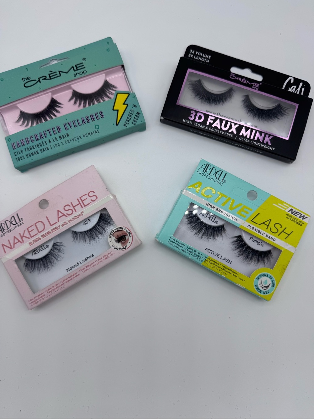 Ardell & The Crème Shop False Lash Bundle – 4 Pairs Mixed Styles - Picture 6 of 7